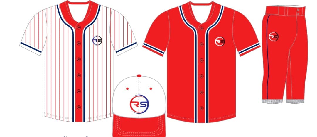 Baseball bundle reference for Two jerseys one hat one pants