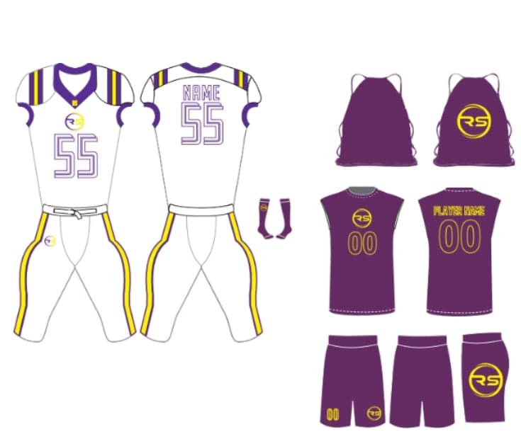 Football player bundle product reference